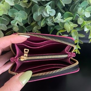 Portland Leather Goods Boysenberry Wallet -NEW